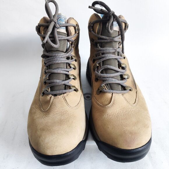 Timberland Womens Hiking Boots Size 10 M Chocorua Beige Trail Waterproof Outdoor - Picture 5 of 10